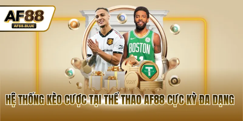 Hệ thống kèo cược tại thể thao AF88 cực kỳ đa dạng